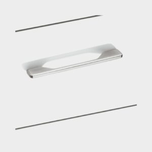 Tirador zamak inox 238x29mm