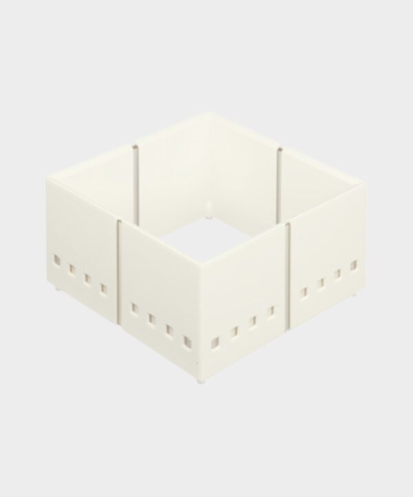 Organizador p/cajón 4 pzas.blanco
