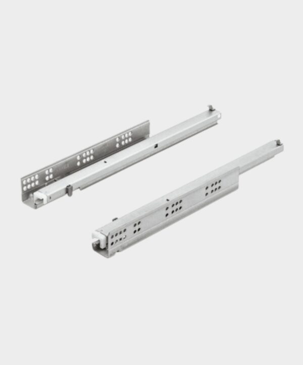 Guia oculta ext.total dual 30kg ac.galv.lat 19mm (423.