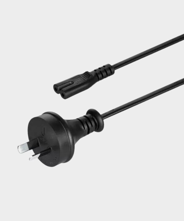 Cable alimentacion 2 mts negro