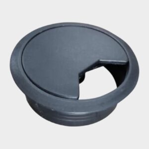 Pasacable 2 pzas pvc negro (ex 631.11.372)