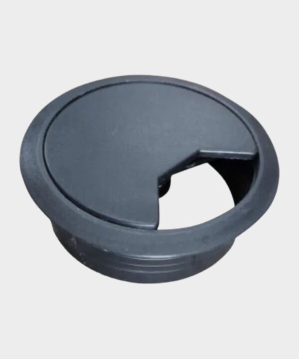 Pasacable 2 pzas pvc negro (ex 631.11.372)