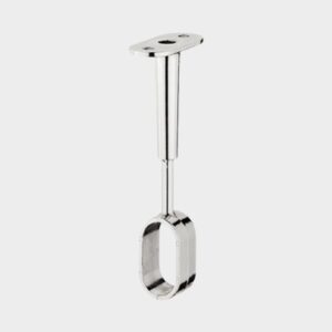Soporte central para tubo oval
