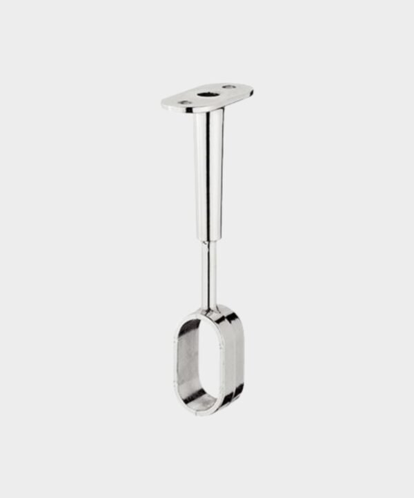 Soporte central para tubo oval