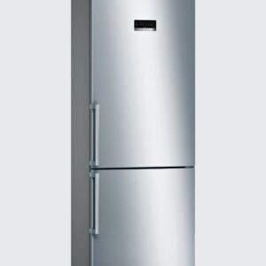 Serie 4 Frigorífico combinado de libre instalación 203 x 70 cm Acero antihuellas