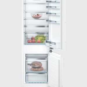 Serie 6 Frigorífico combinado integrable 177.2 x 55.8 cm bisagra plana