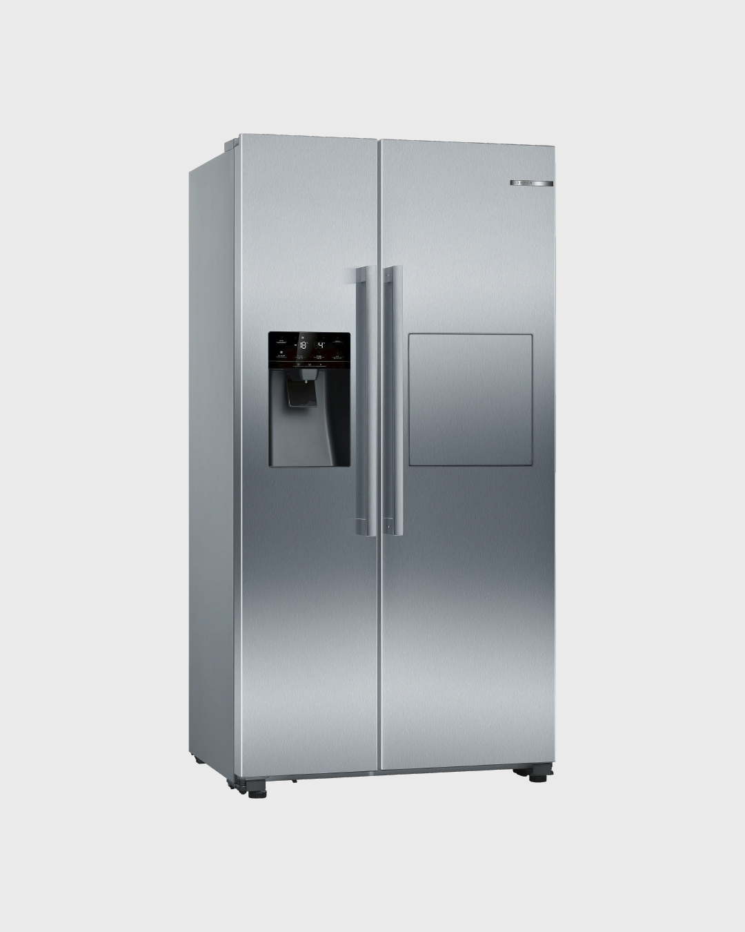 Heladera Bosch Side by Side KAG93AIEP Inox con dispenser de agua y hielo