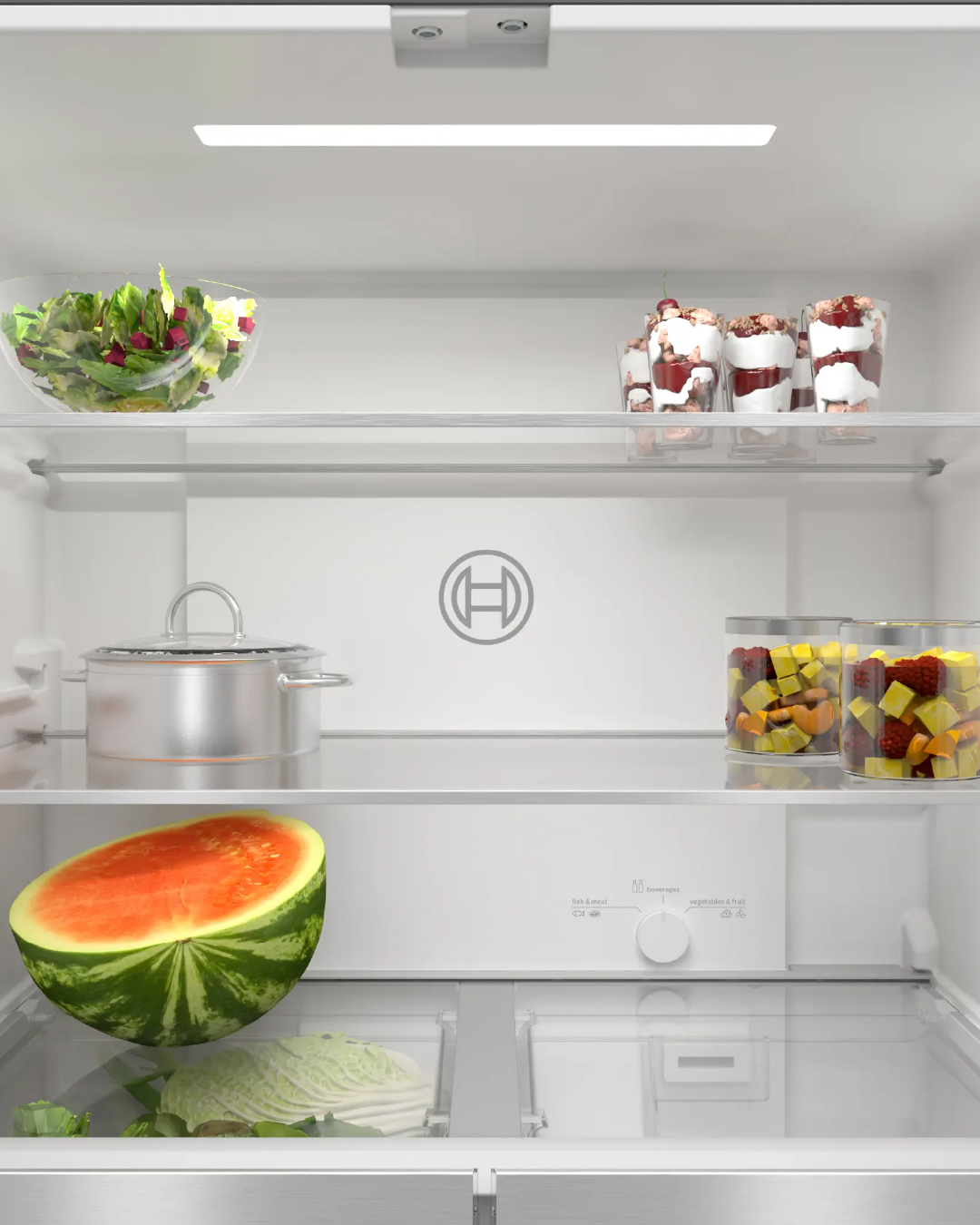 Heladera Bosch French Door Negra